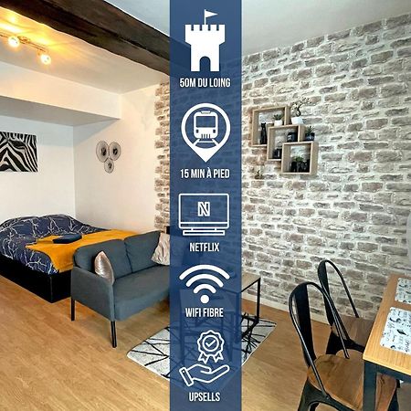 Cosy Studio - 50M Du Loing - Hyper-Centre Moret-sur-Loing Exterior foto