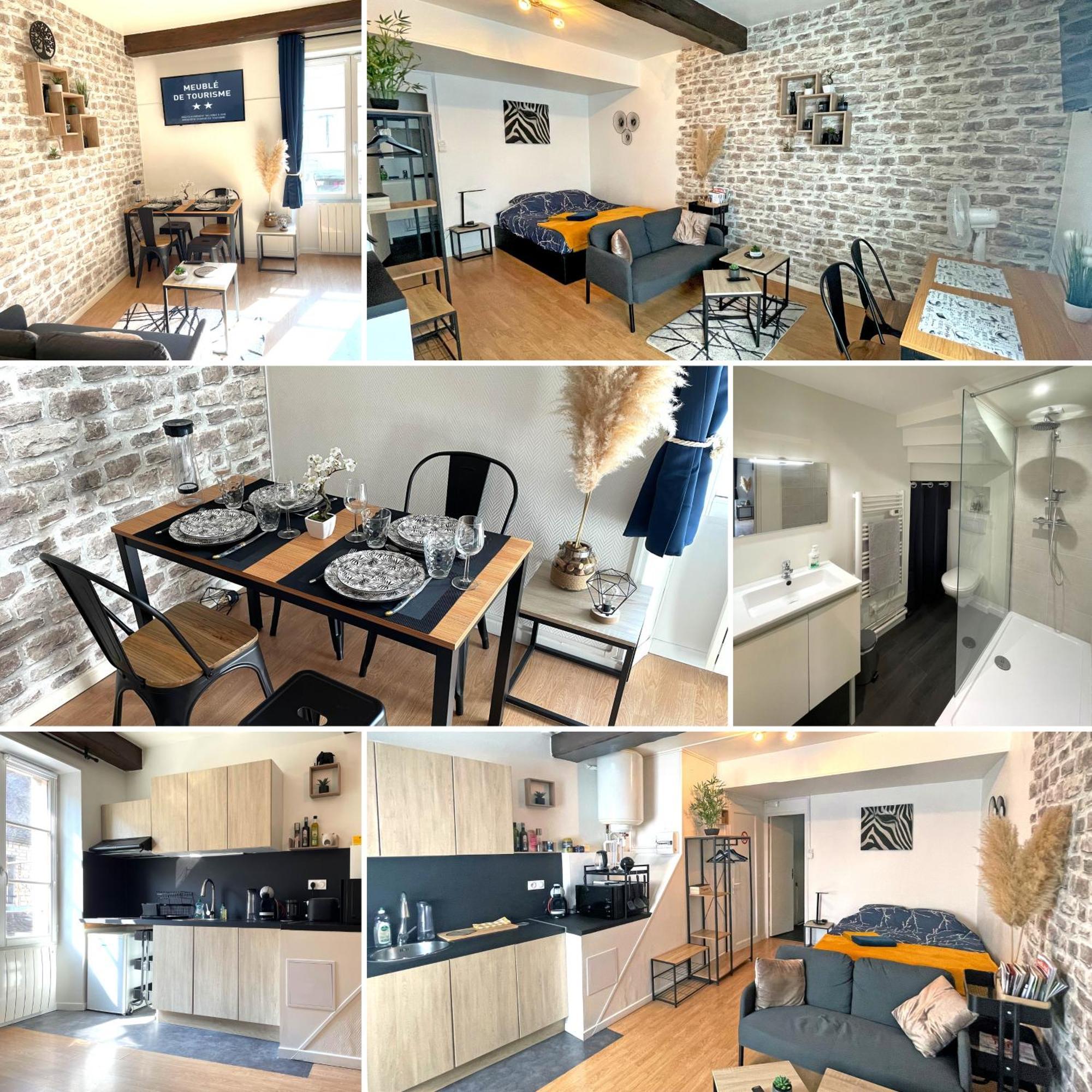 Cosy Studio - 50M Du Loing - Hyper-Centre Moret-sur-Loing Exterior foto